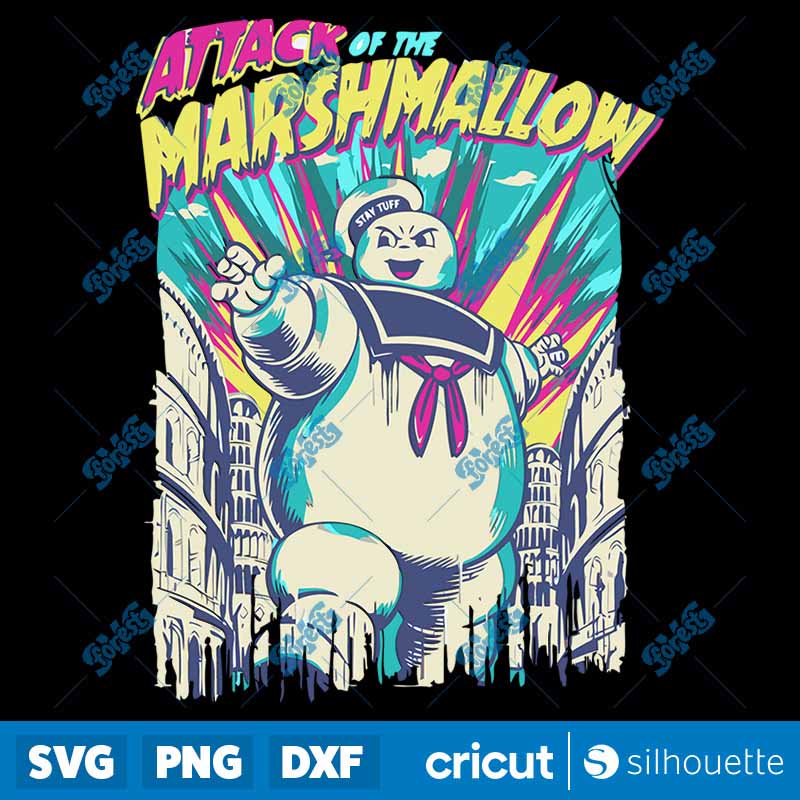 Attack Of the Marshmallow SVG