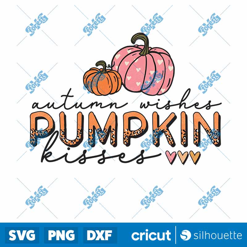 Autumn Wishes Pumpkin Kissess
  PNG