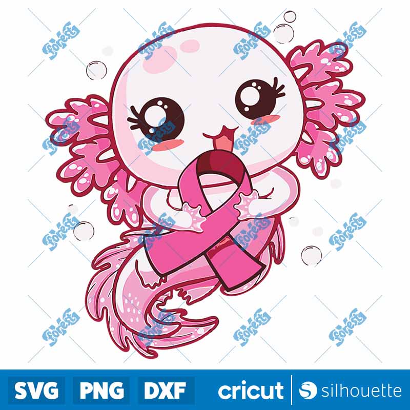 Axolotl Cute Breast Cancer
Vintage SVG