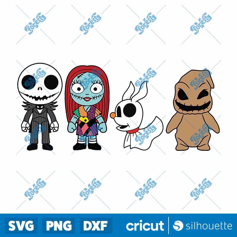 Baby Jack And Sally SVG