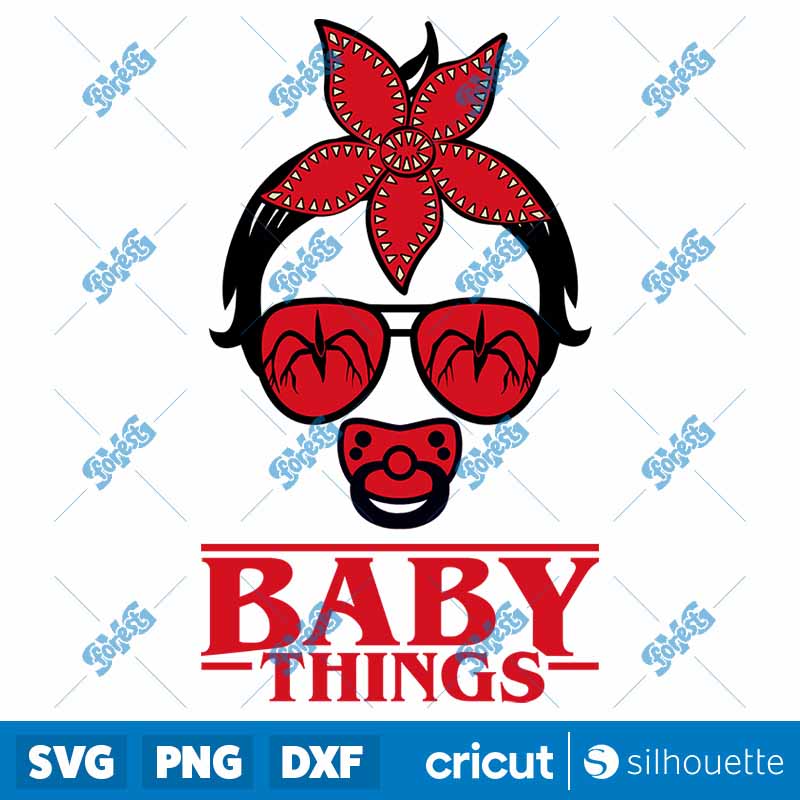 Baby Things Stranger Things
  SVG