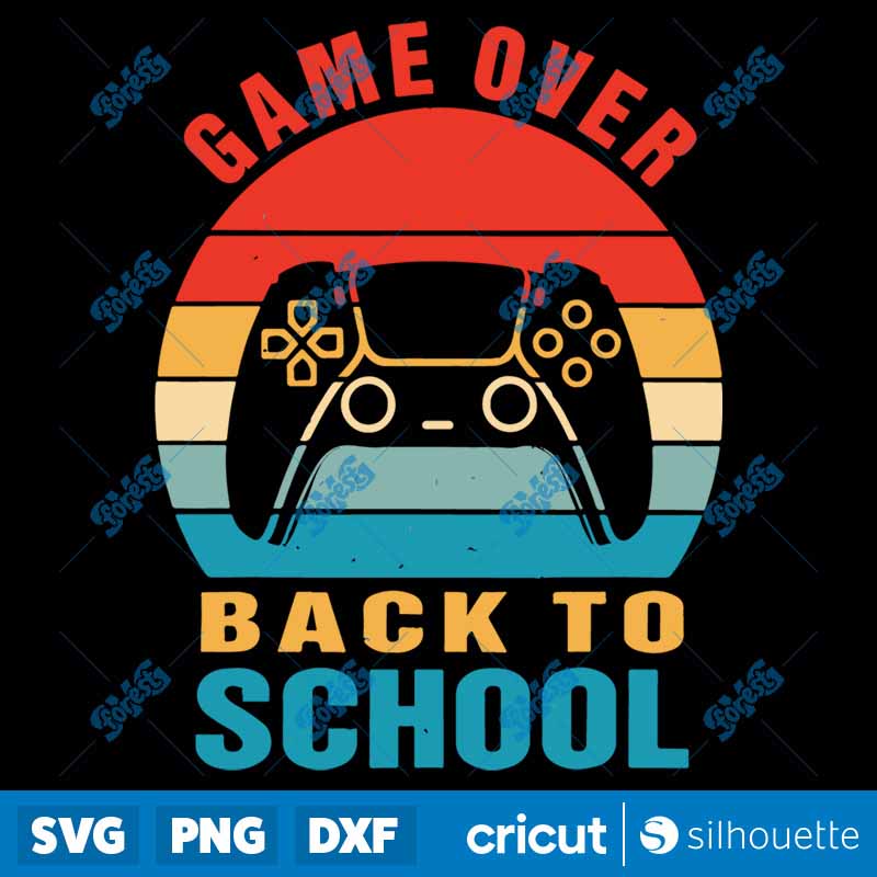 Back To School Funny Game Over
Teacher Student Controller SVG