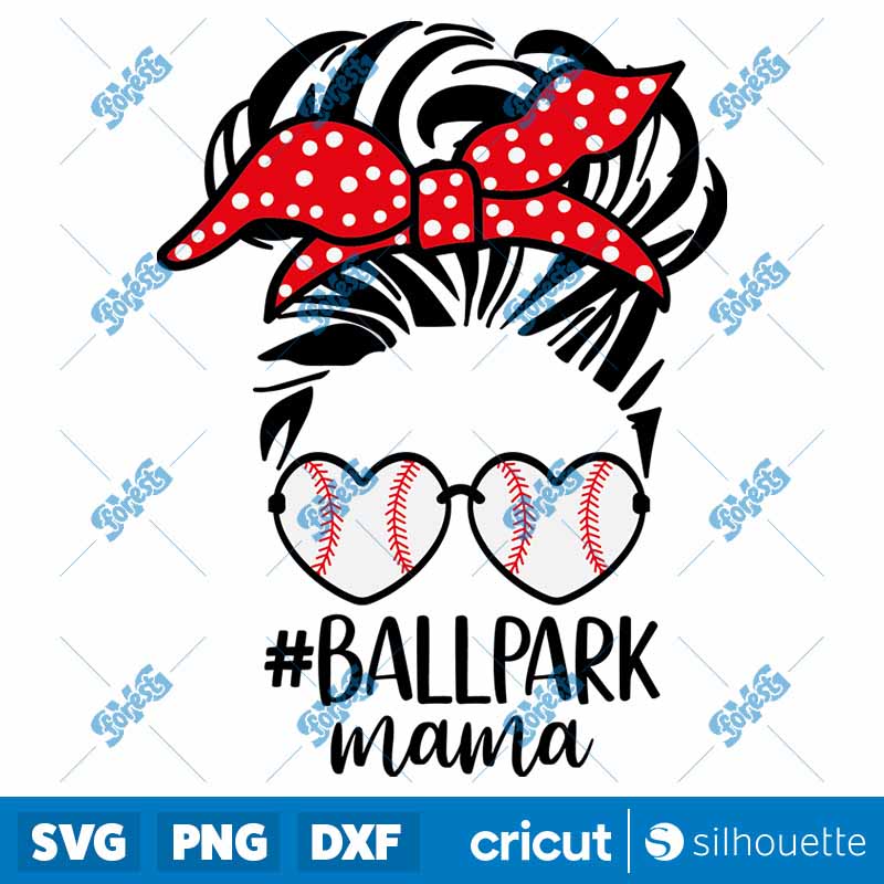 Ballpark Mama SVG