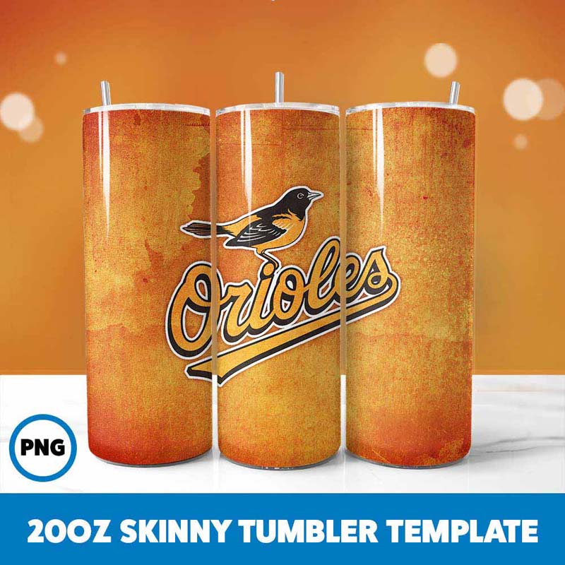 Baltimore Orioles 20oz Tumbler
  Wrap