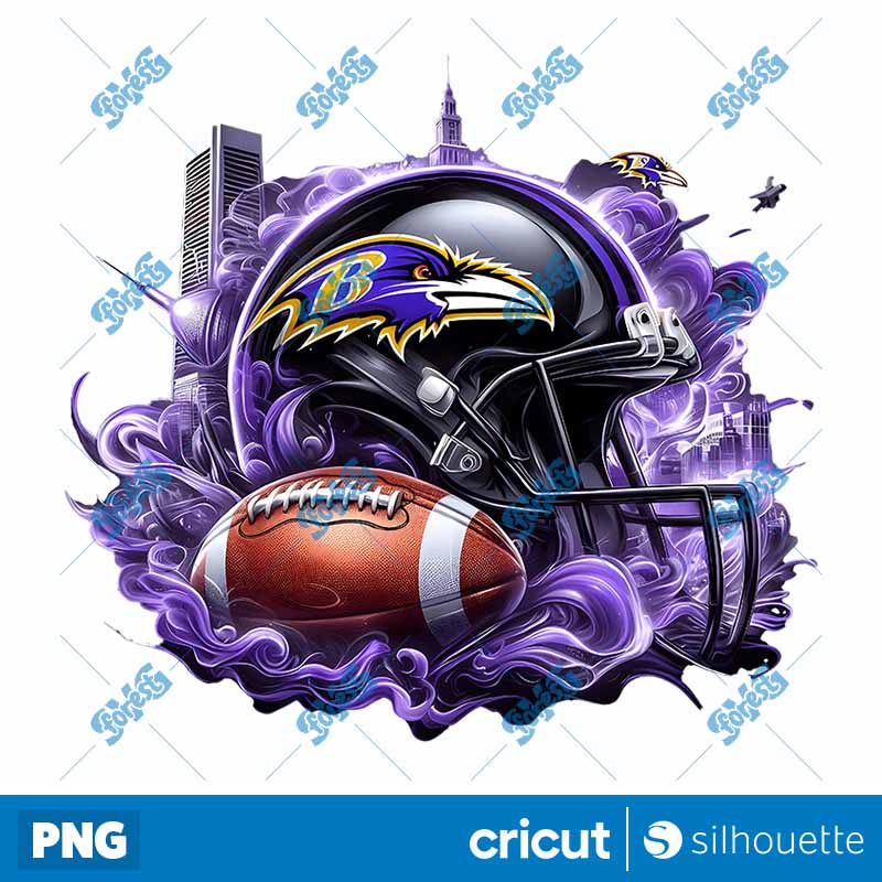 Baltimore Ravens NFL Helmet
  PNG