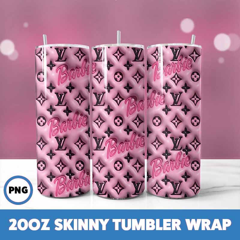 Barbie Tumbler Wrap