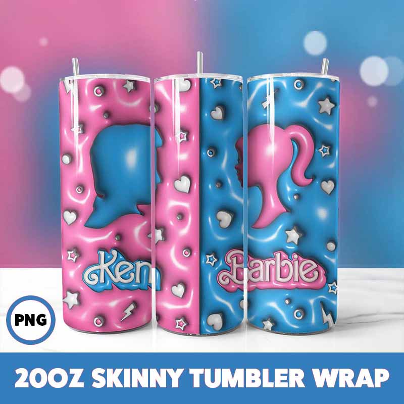 Barbie Tumbler Wrap