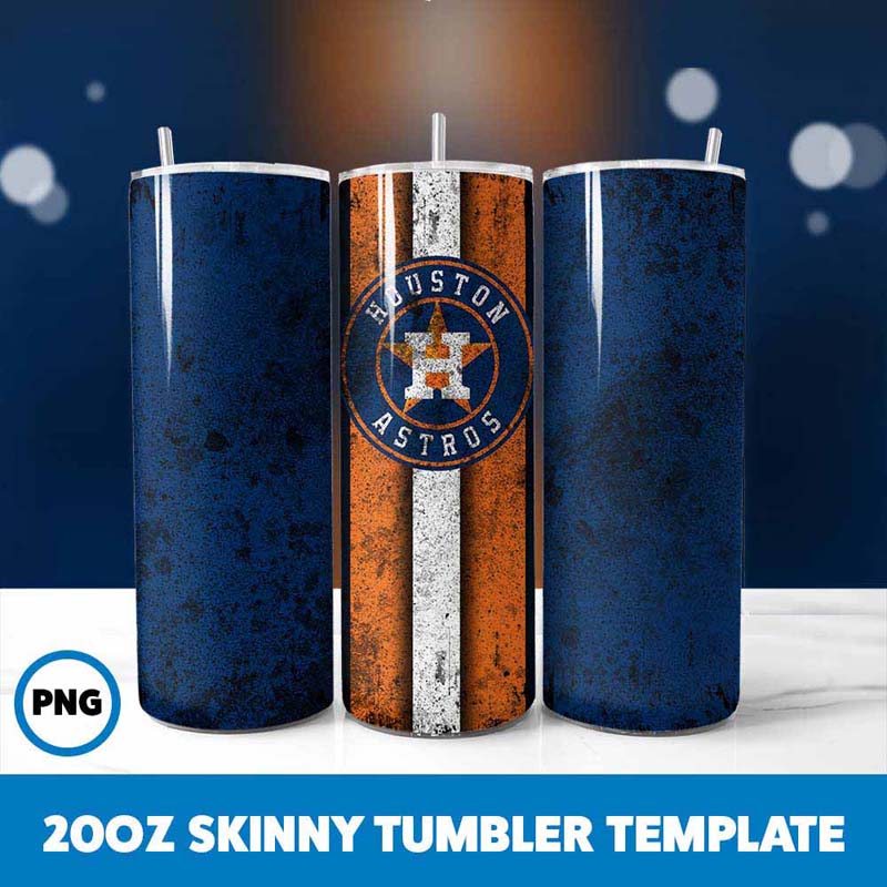 Baseball Astros Grunge Tumbler
Wrap