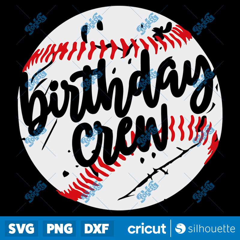 Baseball Birthday Family
Bundle SVG