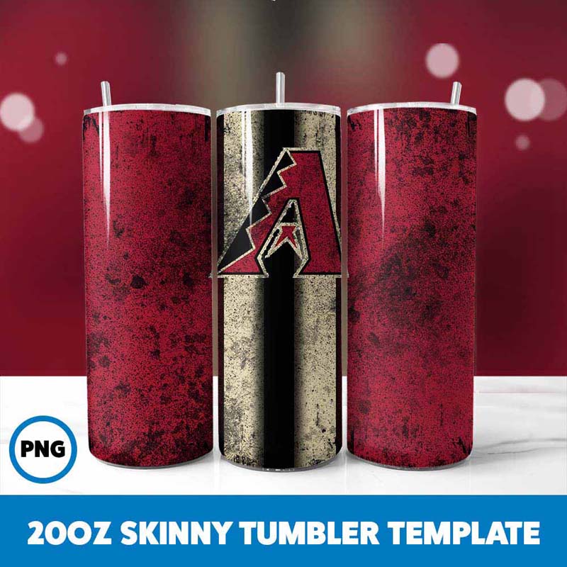 Baseball Diamondbacks Grunge
Tumbler Wrap