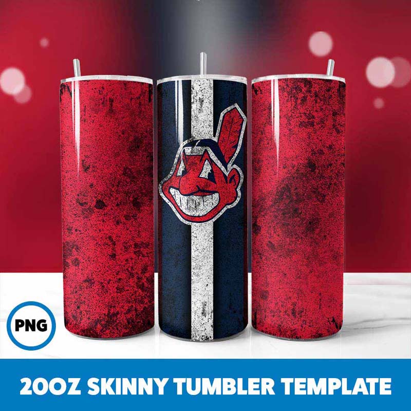 Baseball Indians Grunge
Tumbler Wrap