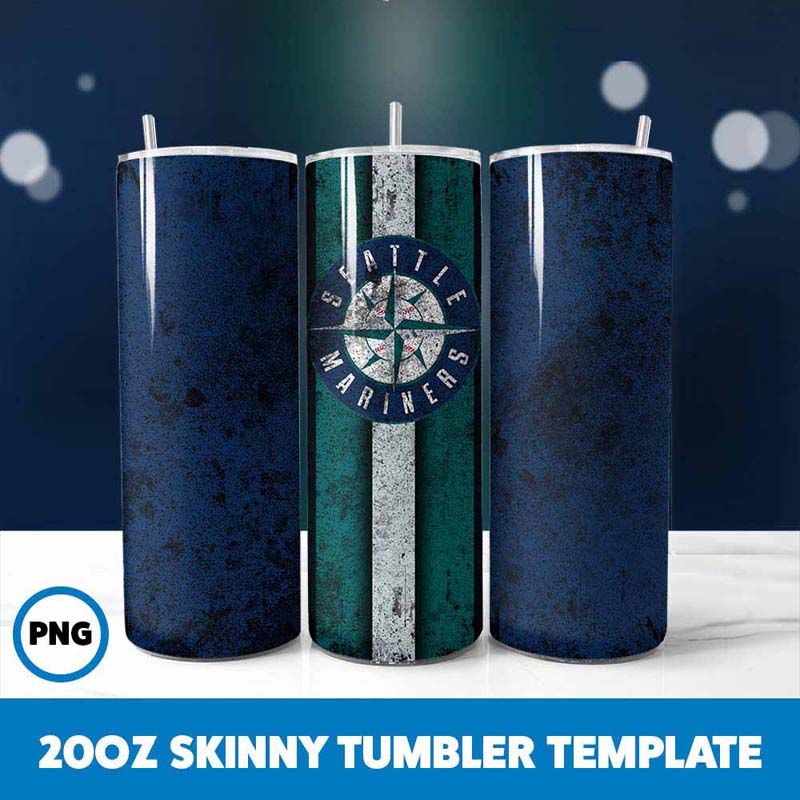 Baseball Mariners Grunge
Tumbler Wrap