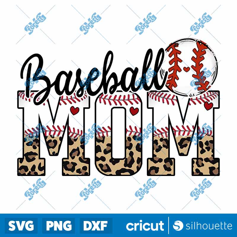 Baseball Mom PNG