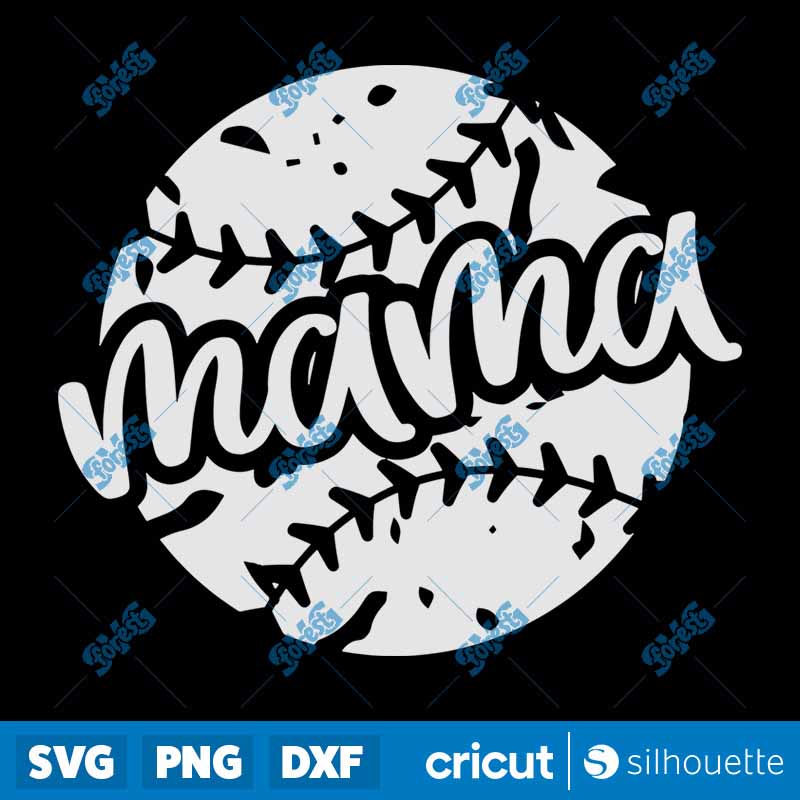 Baseball Mom SVG