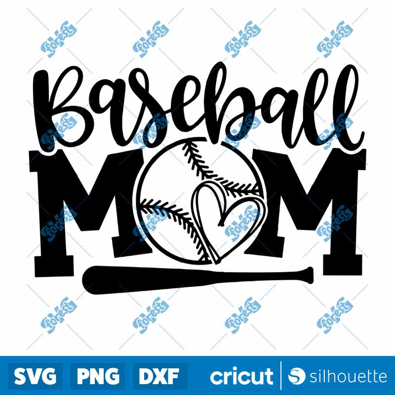 Baseball Mom SVG