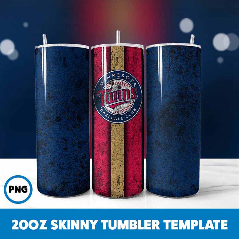 Baseball Twins Grunge Tumbler
Wrap