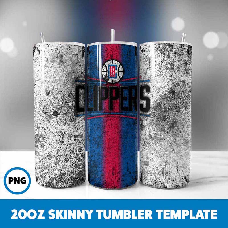 Basketball Clippers Tumbler
  Wrap