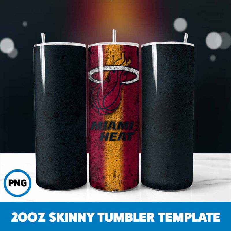 Basketball Heat Tumbler Wrap