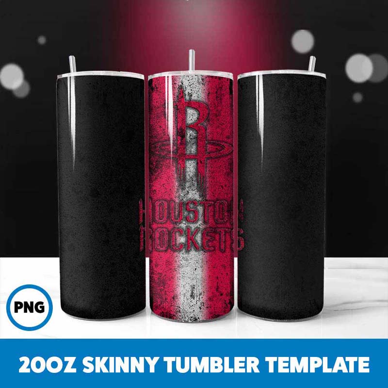 Basketball Rockets Tumbler
  Wrap