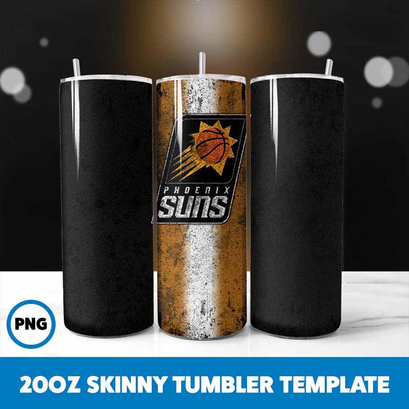 Basketball Suns Tumbler Wrap