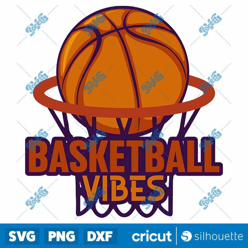 Basketball Vibes PNG