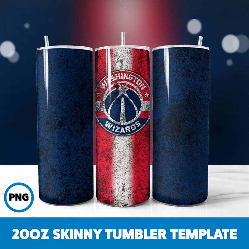 Basketball Wizards Tumbler
  Wrap