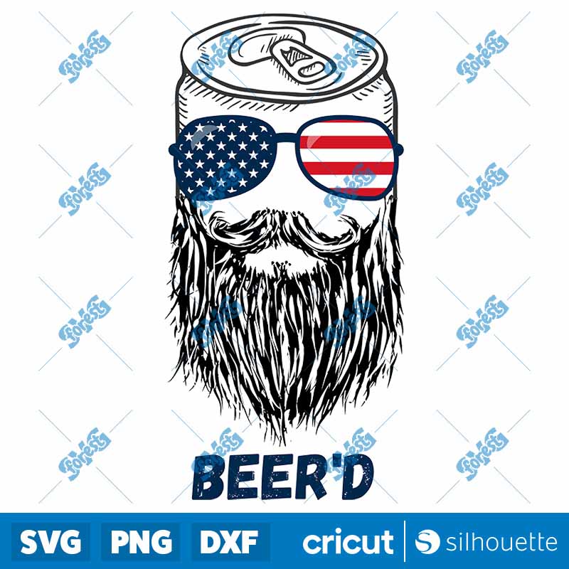 BeerD 4th Of July PNG