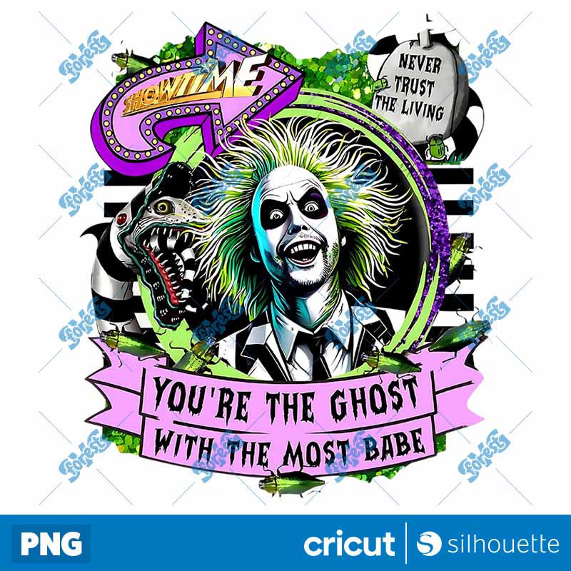 Beetlejuice Its Show Time
Halloween PNG