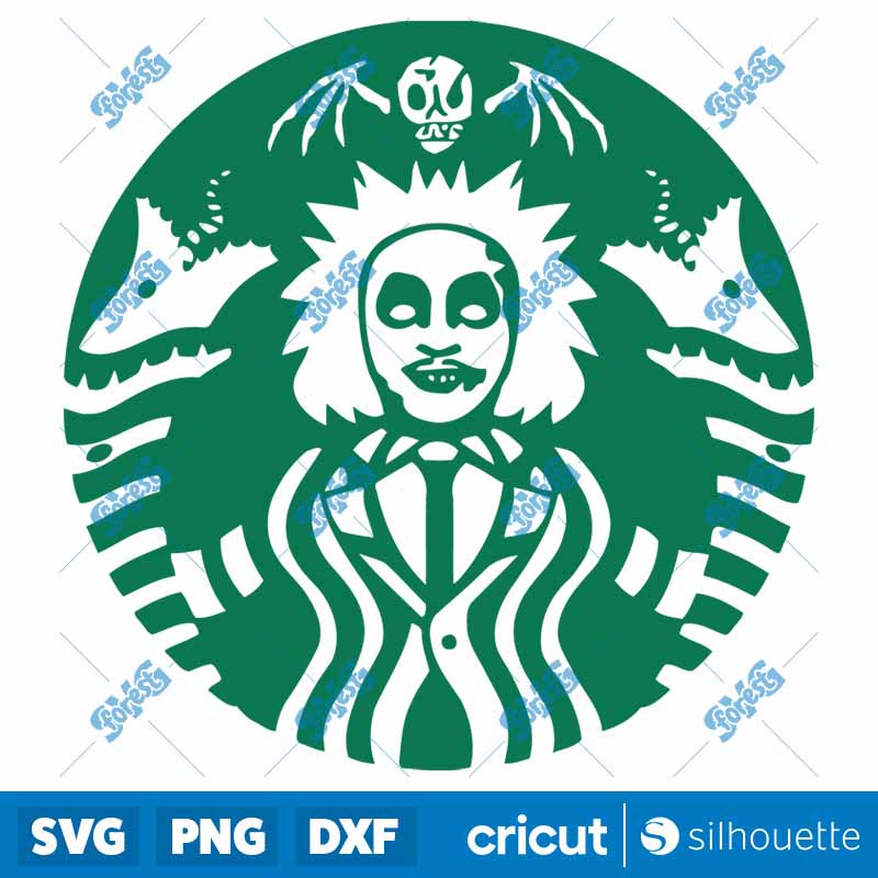 Beetlejuice Starbucks SVG