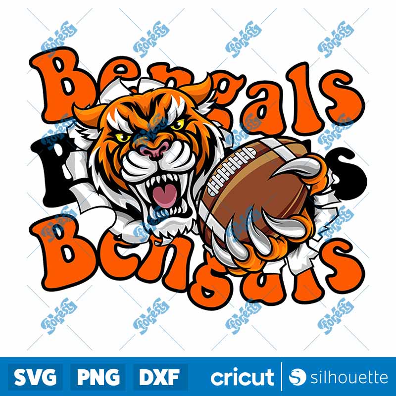 Bengals Football PNG