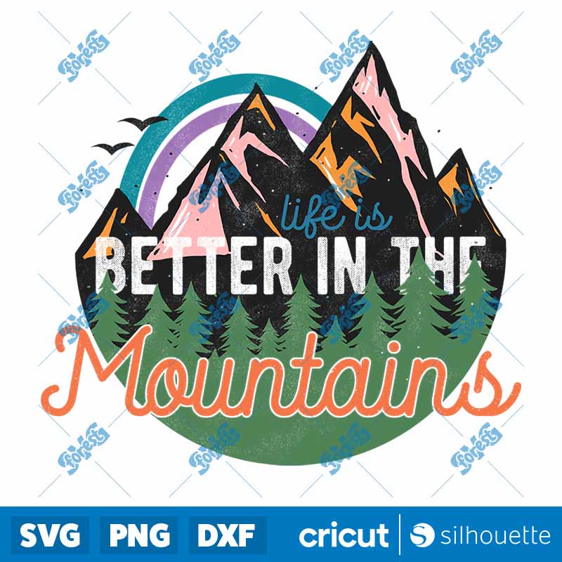 Better In The Mountains PNG