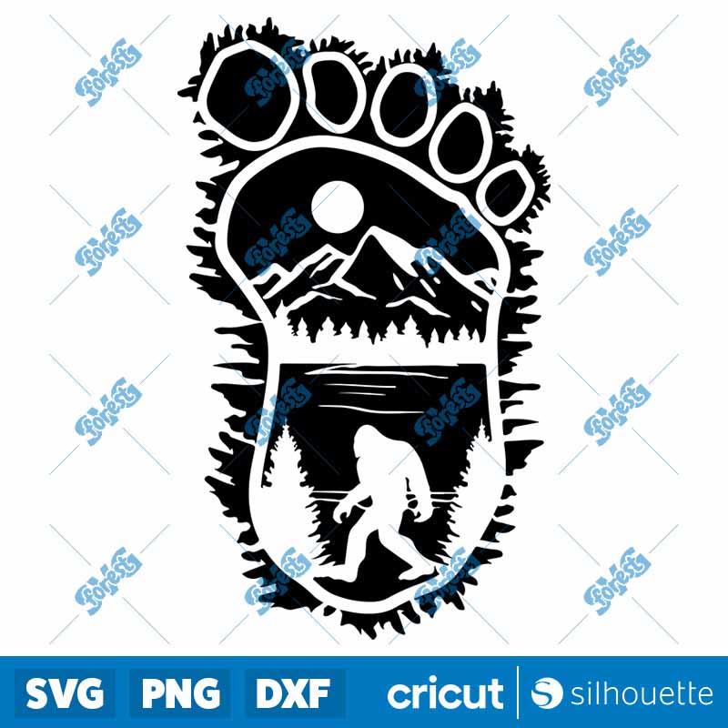 Bigfoot SVG