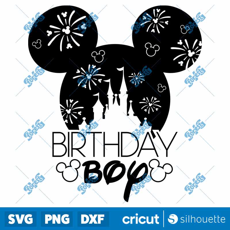 Birthday Disney Family SVG