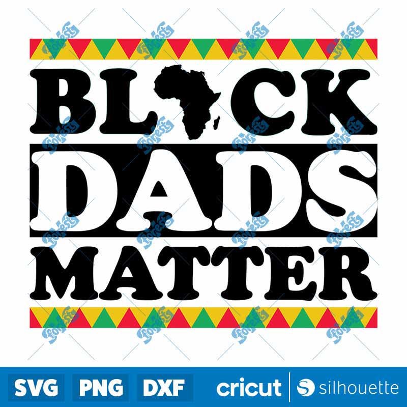 Black Dads Matter Juneteenth
  SVG