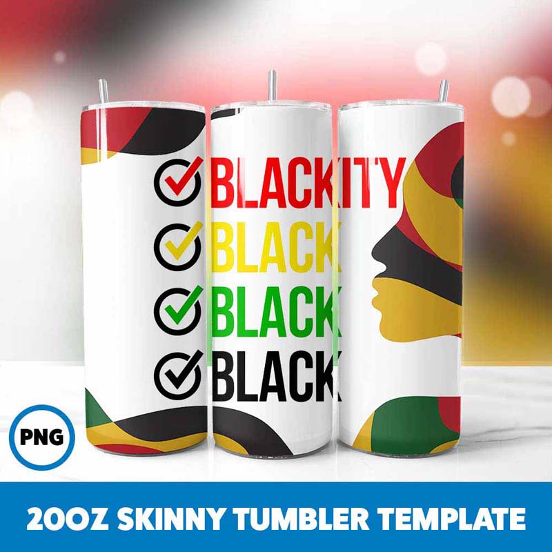 Blackity Black Black Black
  Tumbler Wrap