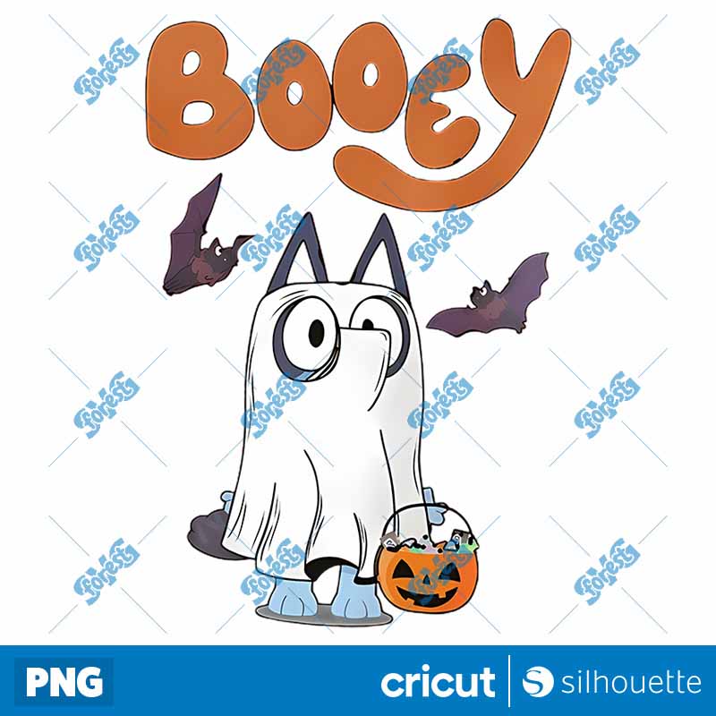 Bluey Halloween PNG