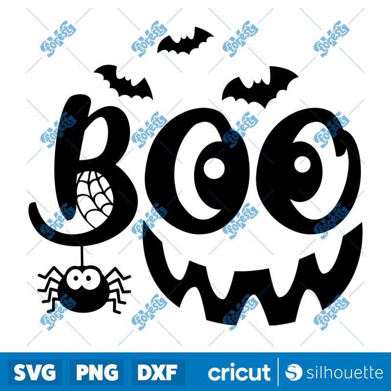 Boo Crew Halloween SVG