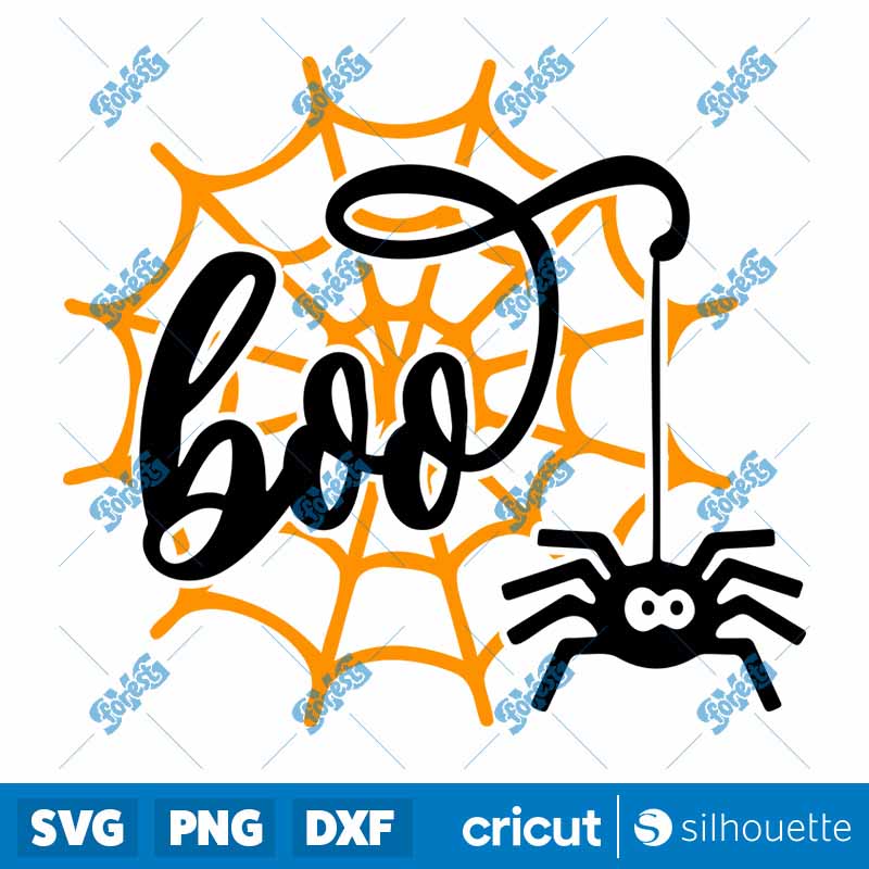 Boo Spider SVG