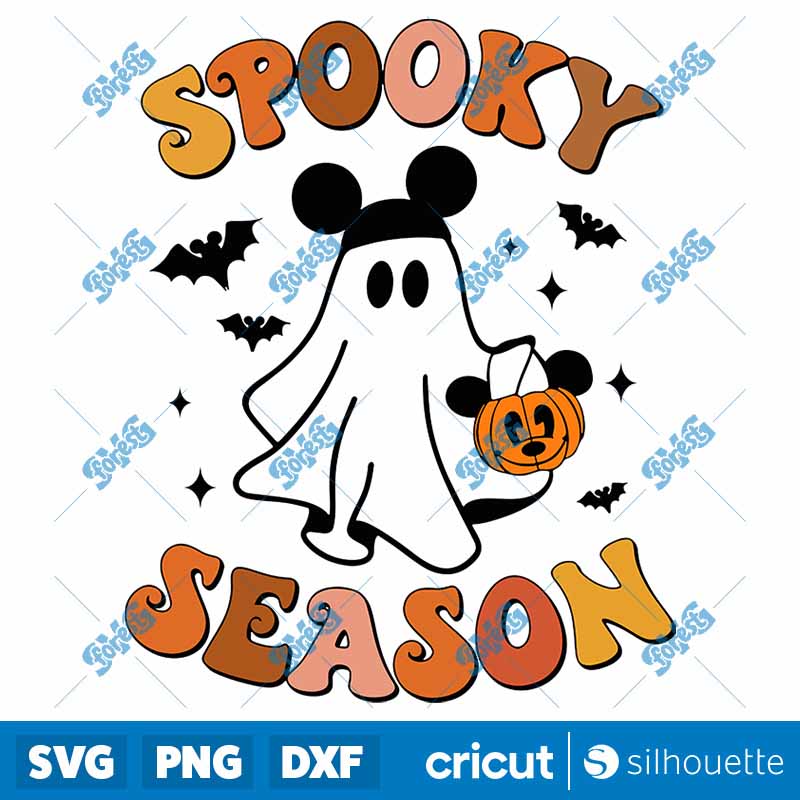 Boo Spooky Season SVG