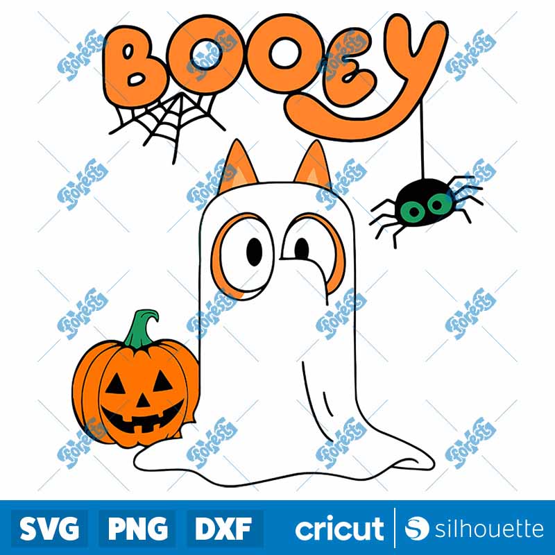 Booey Bluey Bingo Ghost
Halloween SVG