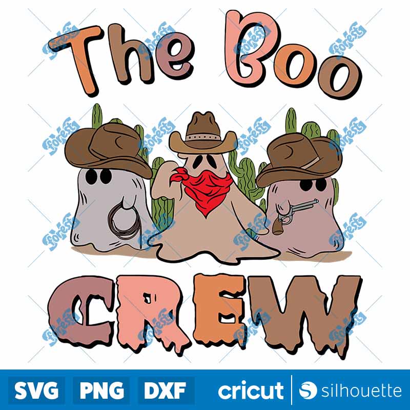 Boohaw The Boo Crew SVG