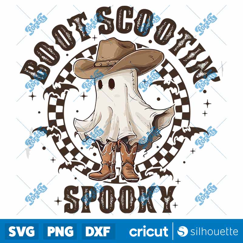 Boot Scoot Spooky SVG