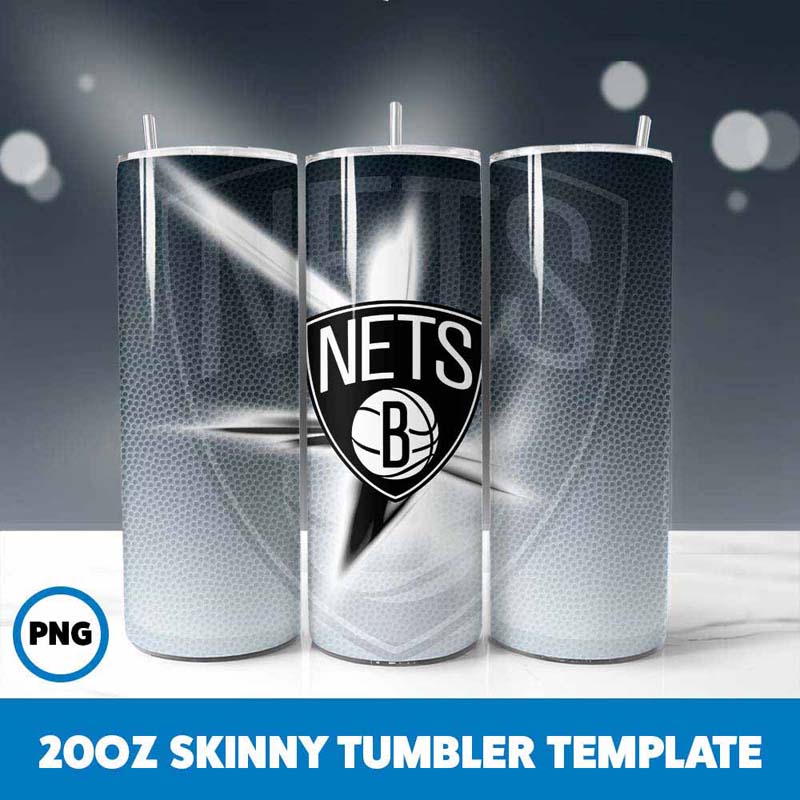 Brooklyn Nets Basketball
Tumbler Wrap