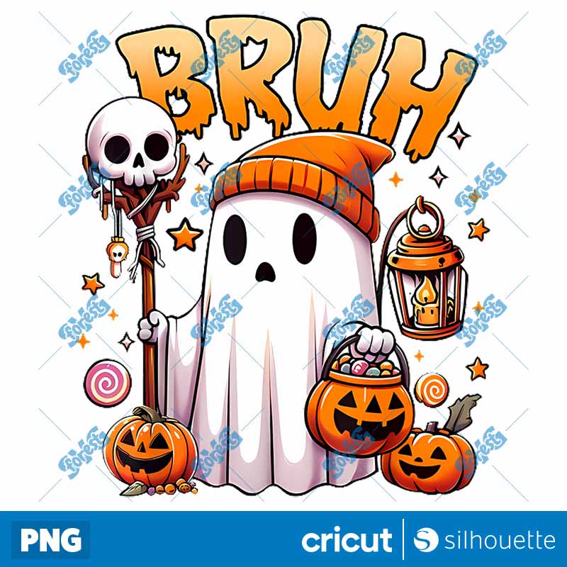 Bruh Ghost Halloween Cute
Ghost Trick Or Treat Candy Kids PNG