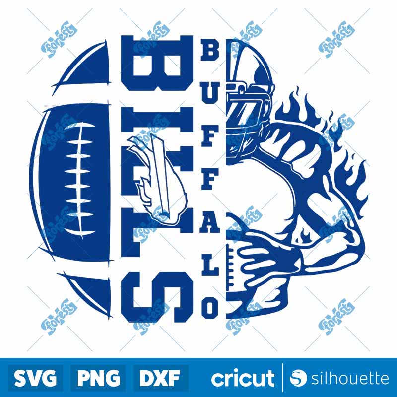 Buffalo Bills Football Player
  SVG