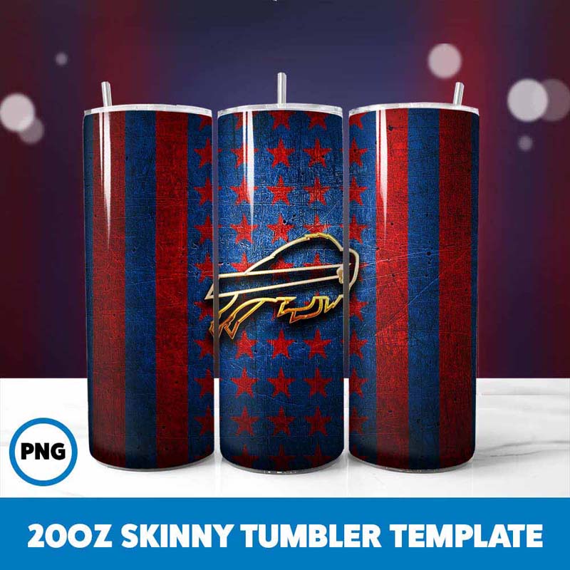 Buffalo Bills Football Team
  Tumbler Wrap