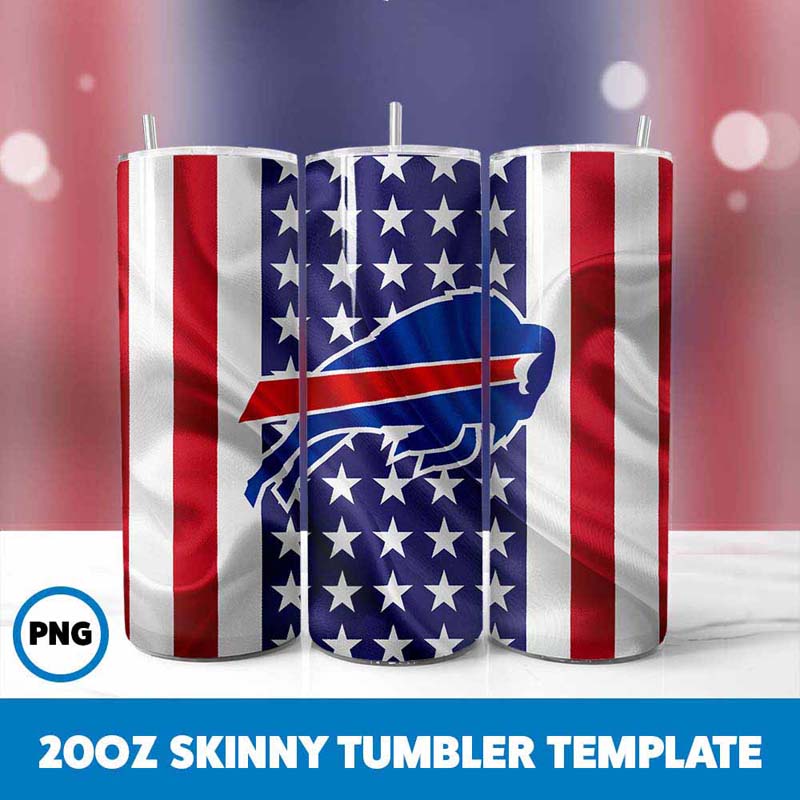 Buffalo Bills Football Team
  Tumbler Wrap