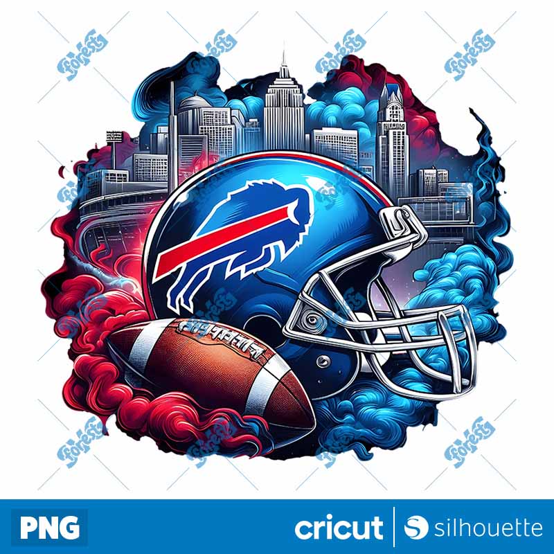 Buffalo Bills NFL Helmet PNG