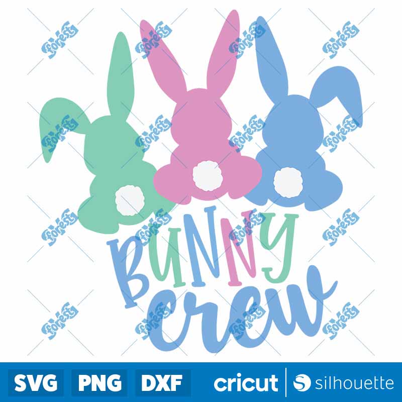 Bunny Crew SVG