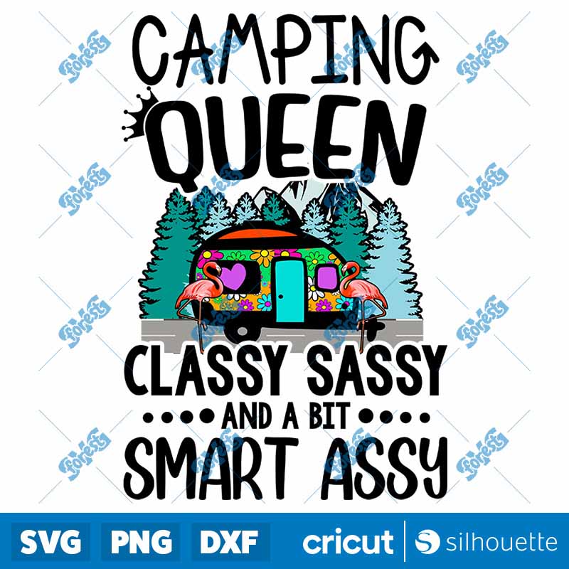 Camping Queen PNG